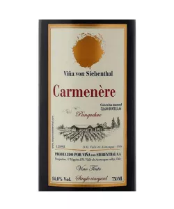 Von Siebenthal Panquehue Single Vineyard Carménère